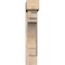 Ekena Millwork Merced Block Smooth Bracket w/ Offset Brace, Douglas Fir, 7 1/2"W x 28"D x 40"H BKT0806X28X40MRC05SDF - alternate 3